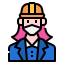 Engineer in Mask icon