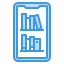 bibliothèque-en-ligne-externe-éducation-et-apprentissage-itim2101-blue-itim2101-2 icon