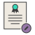 Certificate icon