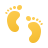 Pieds de bébé icon