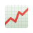 emoji de aumento de gráfico icon