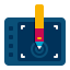 drawing tablet icon