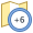 タイムゾーン +6 icon