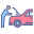 car mechanic icon