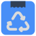 Parcel Recycling icon