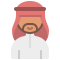 Mans emiratíes ropa icon