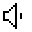 pixels style low volume icon