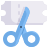 Coupon cutting icon