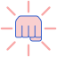 geschlossene faust icon