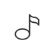 musical note icon