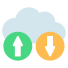 Передача облачных данных icon