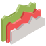 Flächendiagramm icon