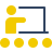 parakeet color style classroom icon