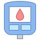 Monitor de diabetes icon