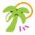 scribby style tropics icon