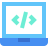 Laptop-Codierung icon