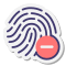 指紋を削除する icon