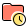 Archive storage file folder in computer system icon