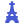 softteal color style eiffel tower icon