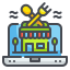 online restaurant icon