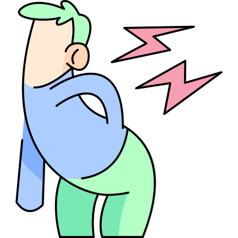 back pain icon