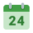 color style semana calendario24 icon