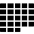 ios 17 filled style visualización por mes icon
