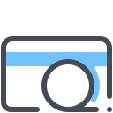 pastel color style cash and credit card icon