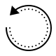 dotted style replay icon