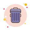 bubbles style löschen icon