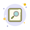 bubbles style 수색 icon
