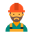 Worker Beard icon