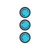 color hand drawn style menu vertical icon