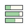 color hand drawn style tasks icon