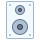 office m style subwoofer icon