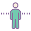 cute color style 서 남자 icon