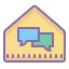 cute color style chat raum icon