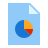color style business report icon