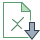 office m style xls 내보내기 icon