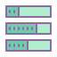 cute color style tasks icon