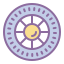 cute color style wheel icon