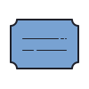 color hand drawn style catégorie icon