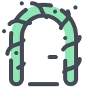 Christmas Door Decoration icon