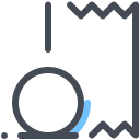 pastel color style bill icon