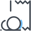 pastel color style bill icon