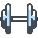 pastel color style 아령 icon