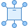 blue ui style vertriebswege icon
