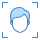 blue ui style client management icon