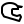 material outlined style motocross helmet icon