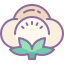 cute color style cotton icon